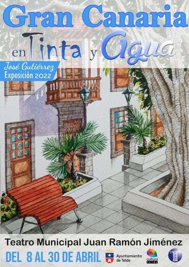 La muestra se titula Gran Canaria en tinta y agua / TA